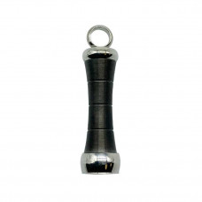  Black Cylinder Pendant