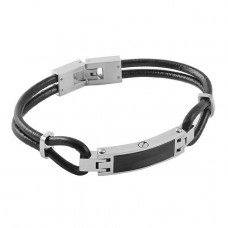 Mens Black Bracelet
