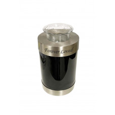 Black & Pewter Tealight Keepsake