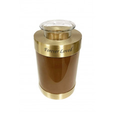 Brown & Gold Tealight Keepsake 