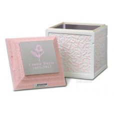 Cameo Rose Urn Vault 